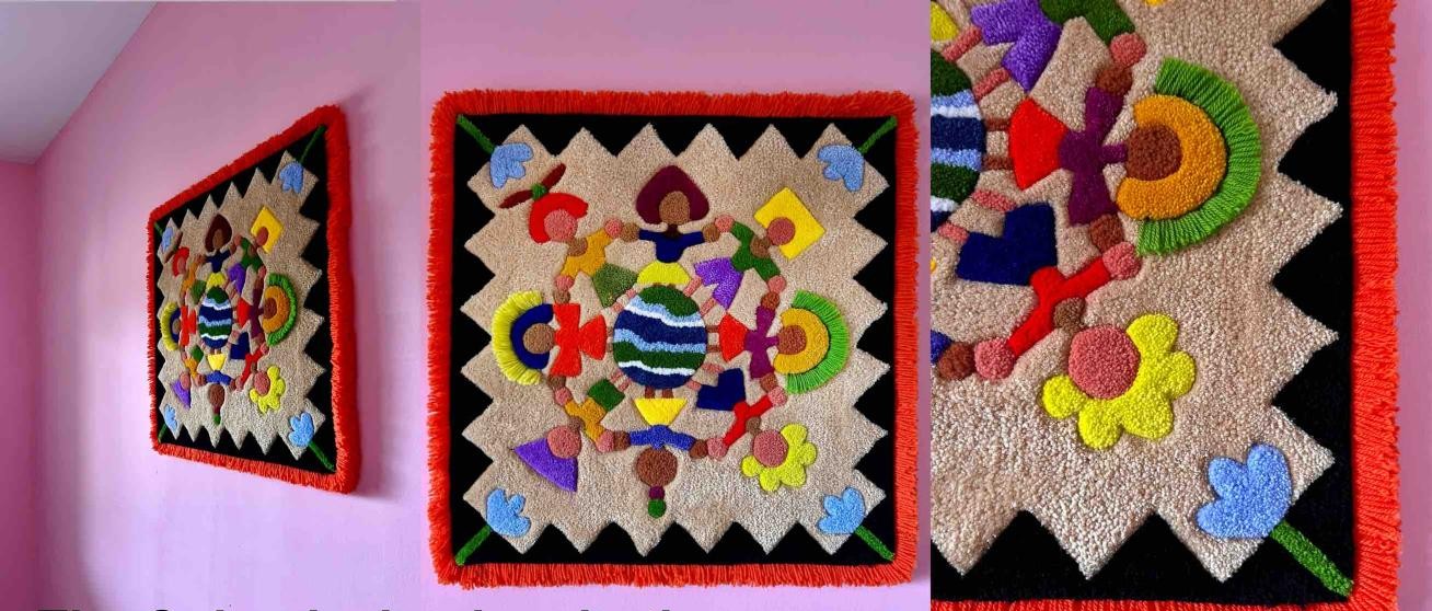 The Cube — wall art installation