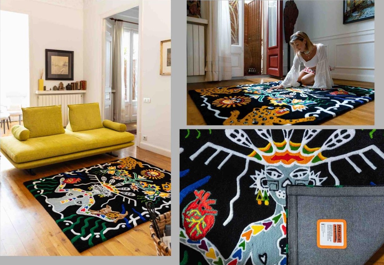 Mariachi rug in interior