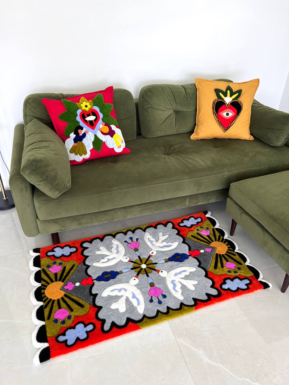 Mariachi rug in living space